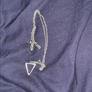 Mens silver necklace